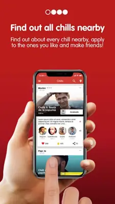 ChillApp - Gay group events android App screenshot 3